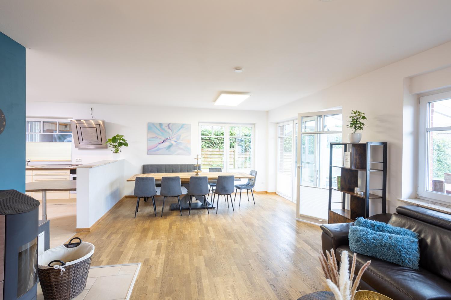 Oara Comfort Home, Ferienhaus 210Qm Mit Garten Reppenstedt Exteriér fotografie
